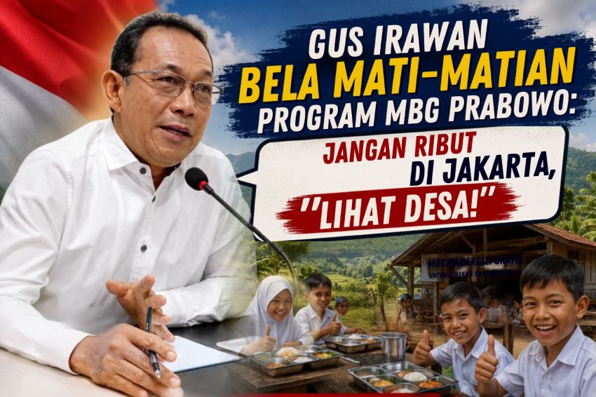 Bupati Tapsel Gus Irawan Bela Mati-matian Program MBG Prabowo: Jangan Ribut di Jakarta, Lihat Dulu di Desa!