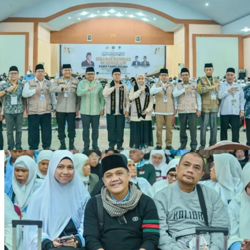 Semoga Jadi Haji Mabrur&rdquo;, Pesan Menyentuh Wali Kota H. Letnan Dalimunthe Saat Sambut Jamaah Haji Padangsidimpuan