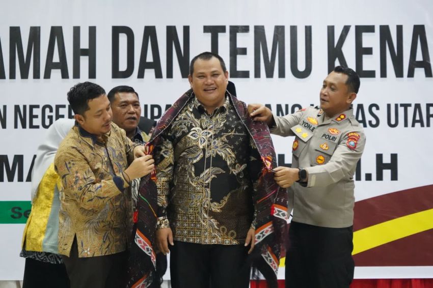 Temu Kenal Kajari Baru Paluta, Kapolres Tapsel Dorong Soliditas Forkopimda Demi Masyarakat