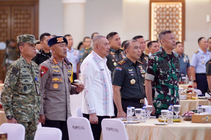 Pj Sekdaprov Sumut Terima Executive Summary KKDN Sesko TNI, Perkuat Mitigasi Ancaman Megathrust