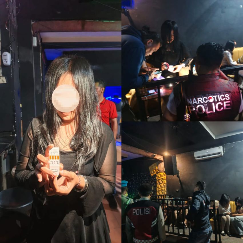 Razia Tengah Malam di Twenty Eight Karaoke, Polres Padangsidimpuan Amankan Wanita Positif Sabu