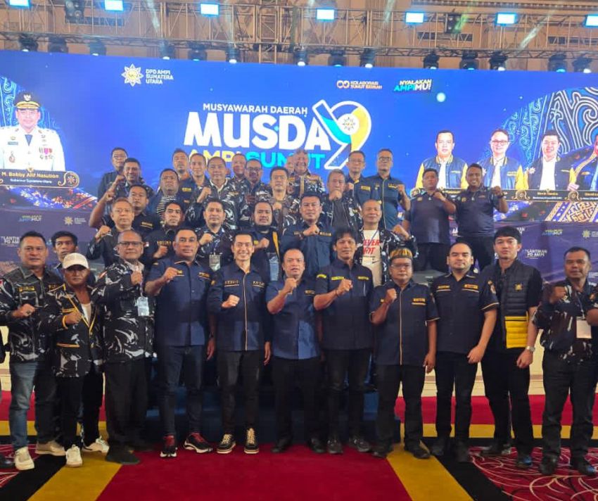 DPD AMPI Sumut Gelar Musda IX, David Luther Lubis Kembali Terpilih Pimpin AMPI Sumut