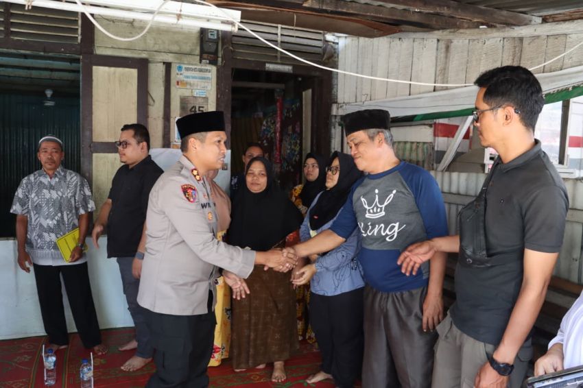 Kabar Duka Peserta SPPI KNMP 2026, Kapolres Padangsidimpuan Datangi Rumah Duka Novia Rahmadhani Sihotang