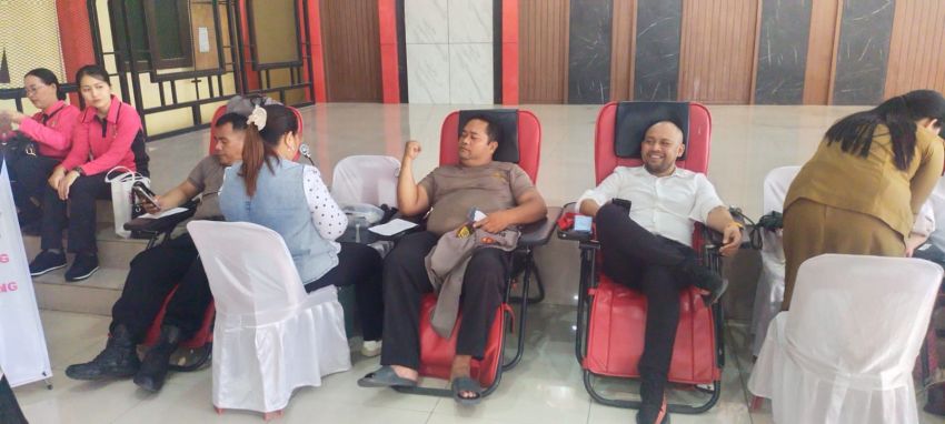 Polresta Deli Serdang Gelar Bakti Kesehatan Donor Darah Dalam Rangka Hari Bhayangkara ke-80 Tahun 2026