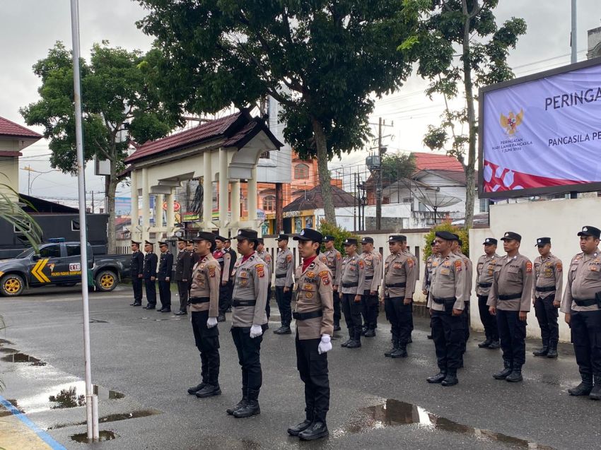Khidmat dan Penuh Makna, Polres Padangsidimpuan Gelar Upacara Hari Lahir Pancasila 2026