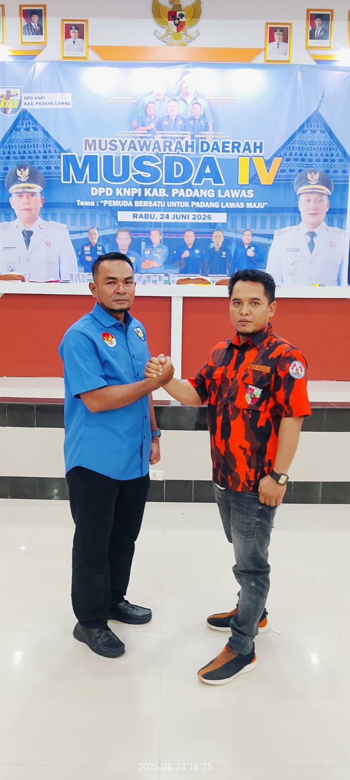 Sah! Adiaman Nasution Nahkodai KNPI Padang Lawas 2026-2029, Pemuda Diajak Bersatu Majukan Daerah