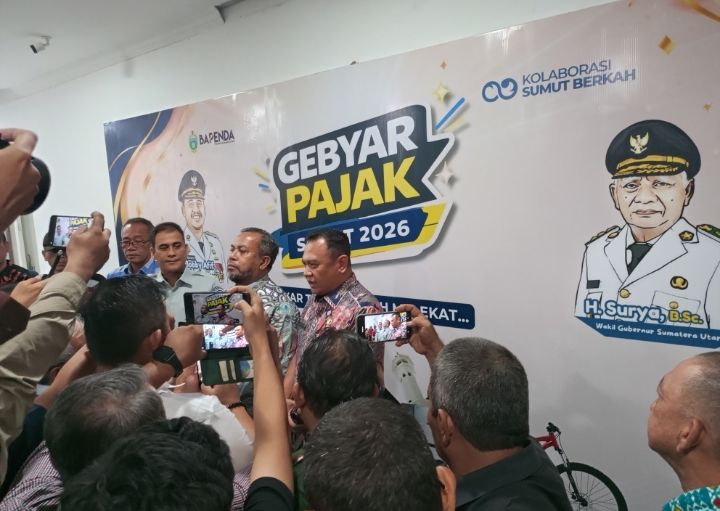 Gebyar Pajak Triwulan I 2026, Bapenda Sumut Bagikan 936 Hadiah untuk Wajib Pajak