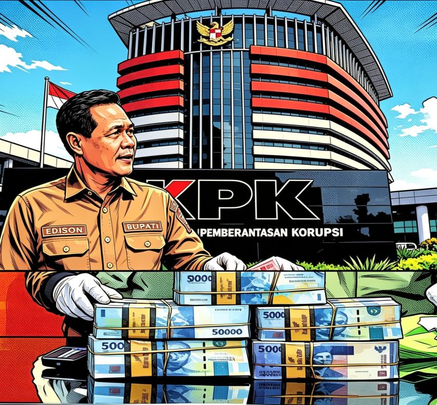 GEGER! KPK OTT Bupati Muara Enim Edison, Uang Ratusan Juta Rupiah Disita, 10 Orang Diamankan