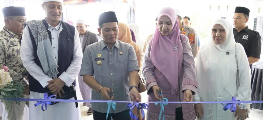 Gaspol Tingkatkan Gizi Anak! Bupati Palas PMA Resmikan SPPG MBG Sibuhuan V