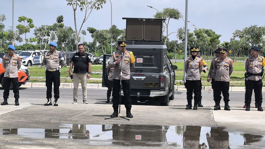 Polresta Deli Serdang Laksanakan Pengamanan Pertandingan Asean U-19 Boys Championship 2026 Di Stadion Utama Sumatera Utara