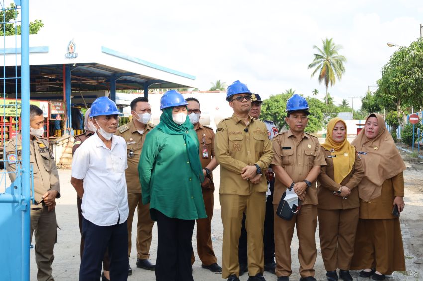 Masyarakat Keluhkan Kelangkaan LPG 3 Kg, Plh Wali Kota Tanjungbalai Sidak SPBE dan Pangkalan