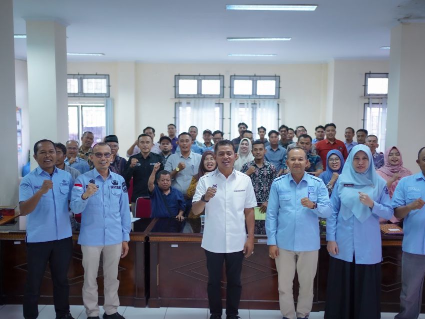 Bupati Solok Buka Bimtek Panitia Pemilihan Walinagari Pilwana Serentak Tahun 2026