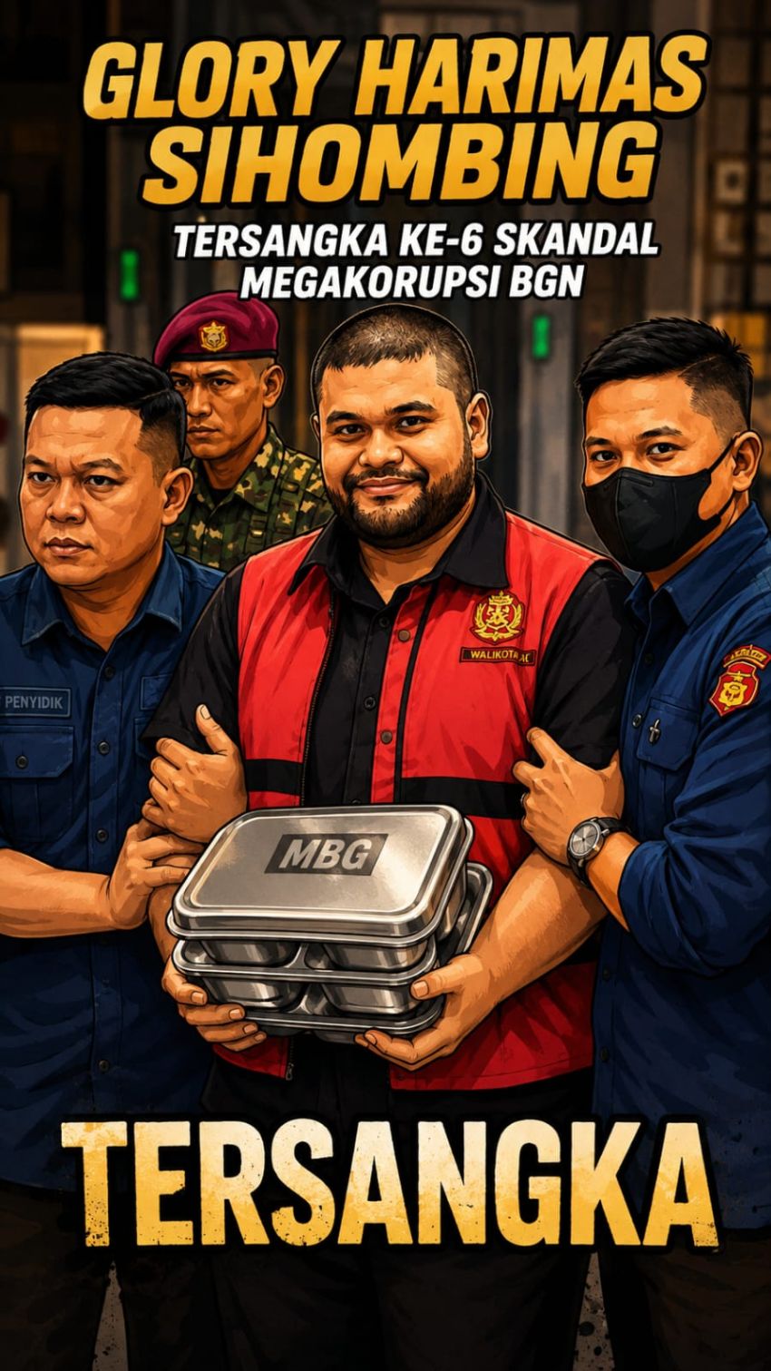 Mengenal Glory Harimas Sihombing Tersangka ke-6 Skandal Megakorupsi BGN