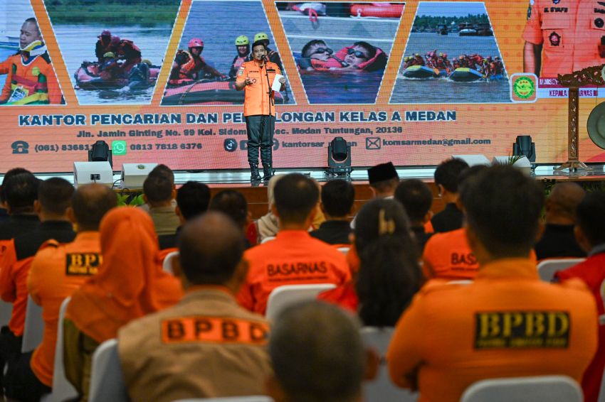 Kepala Desa Bersertifikat Basarnas Bakal Dapat Insentif, Bobby Nasution Perkuat Kesiapsiagaan Bencana di Sumut