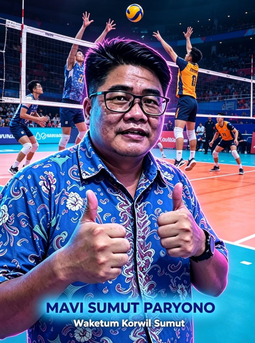 Paryono, Mantan Atlet Voli Nasional yang Tak Pernah Berhenti Mengabdi untuk Pembinaan Generasi Muda