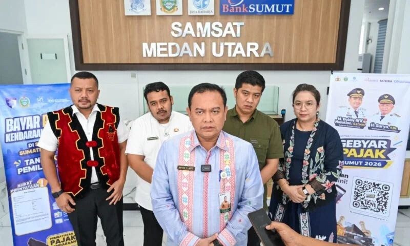 Di Sumut Bayar PKB Kini Lebih Mudah, Tak Perlu KTP Pemilik Lama
