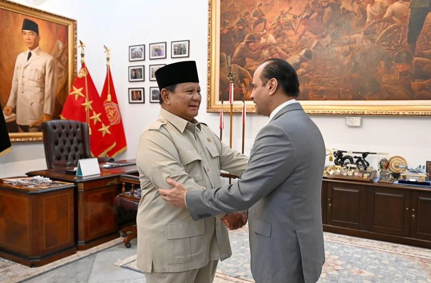 Prabowo Terima Utusan Khusus Emir Qatar, Bahas Penguatan Kerja Sama Strategis