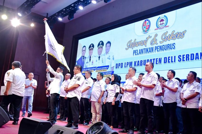 Pelantikan LPM Kabupaten Deli Serdang, Perkuat Sinergi untuk Pembangunan Berkelanjutan