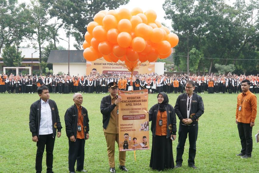 Kawal Sensus Ekonomi 2026, Wali Kota Medan : Data Yang Terkumpul, Akan Dijadikan Dasar Penyusunan Kebijakan Pemerintah