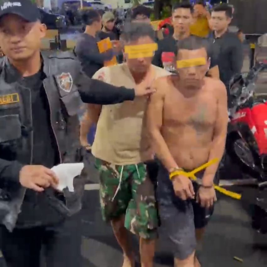 Aniaya Ibu Hamil, Dua Preman Kampung Bawa Senjata Mirip Pistol Diciduk Unit Reskrim Polrestabes Medan
