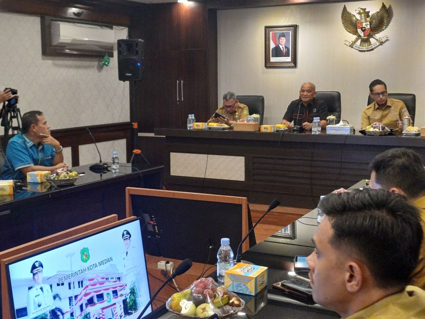 Pansus Aset DPRD Medan Rapat dengan Wali Kota, Sarankan Aset di Kawasan Pasar Petisah Dijual ke Penghuninya