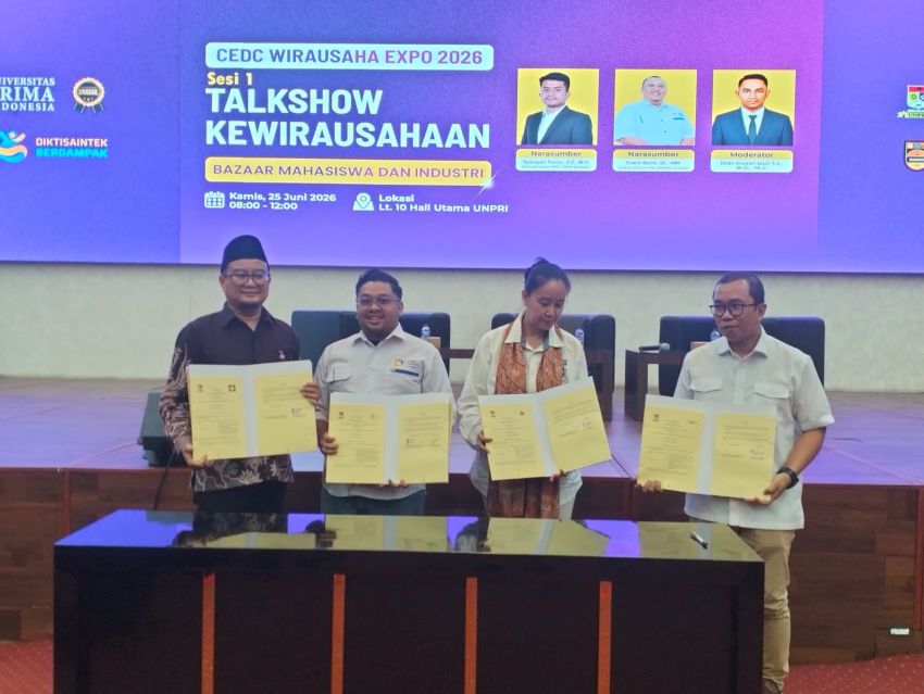 Dorong Minat Mahasiswa Jadi Entrepreneur, UNPRI Gelar Talkshow Kewirausahaan Dan Teken MoU dengan 3 Perusahaan