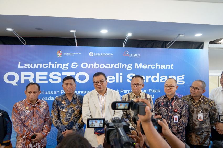 Bank Sumut Luncurkan QResto, Inovasi Digital Bersama Pemkab Deli Serdang untuk Optimalkan Pajak Daerah