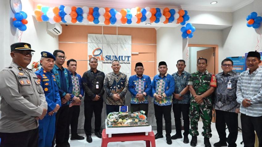 Bank Sumut Resmikan KCP Sei Berombang, Perkuat Inklusi Keuangan dan Dukung Pertumbuhan Ekonomi Labuhanbatu