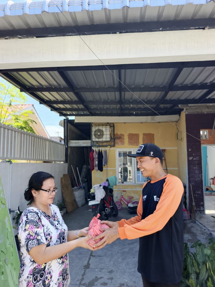Dapur Umum Dompet Dhuafa Waspada Siapkan 300 Porsi Makanan untuk Korban Puting Beliung di Medan Krio