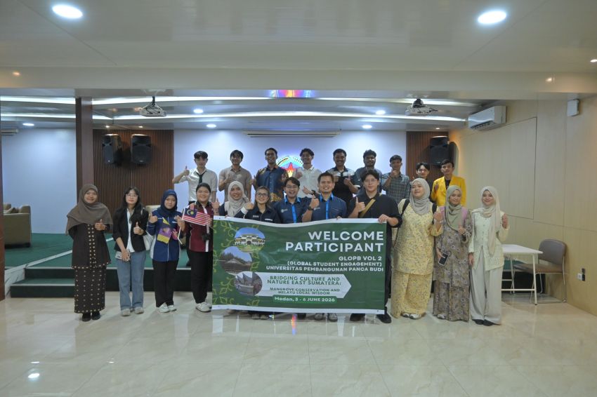 UNPAB Gelar GLOPB Vol. 2: Kenalkan Budaya Melayu dan Konservasi Mangrove ke Mahasiswa Internasional