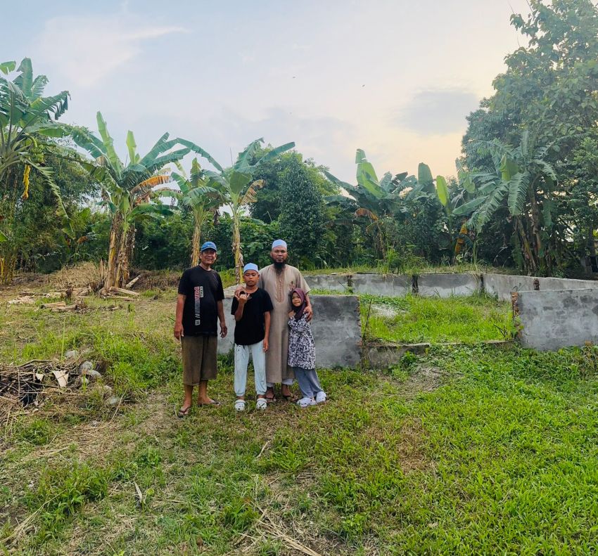 HMTI Siap Ambil Peran Lanjutkan Pembangunan Masjid Nurhamidah di Desa Sena,Mohon Dukungan Para Dermawan