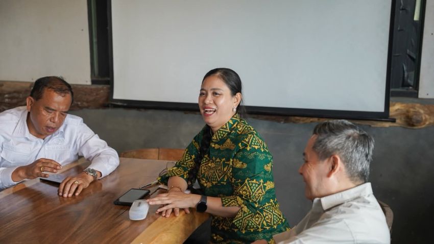 Bunda Yin dan Organisasi Sayap Gerindra Jalin Sinergi dengan Pemkab Karo