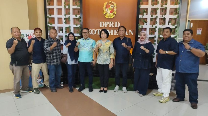 Perkuat Hubungan dengan Insan Pers, Sekretariat DPRD Medan Sambut Baik Kehadiran PWPM