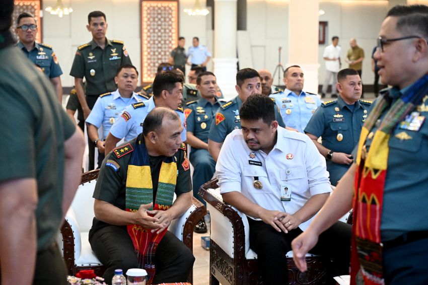 Di Hadapan Pasis Sesko TNI, Gubernur Bobby Tekankan Pentingnya Mitigasi Ancaman Megathrust