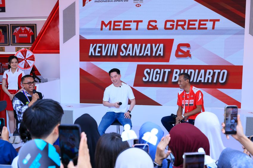 Pernah Gagal Lalu Jadi Juara Dunia, Kevin Sanjaya Pacu Semangat Atlet Muda di Audisi Umum PB Djarum 2026