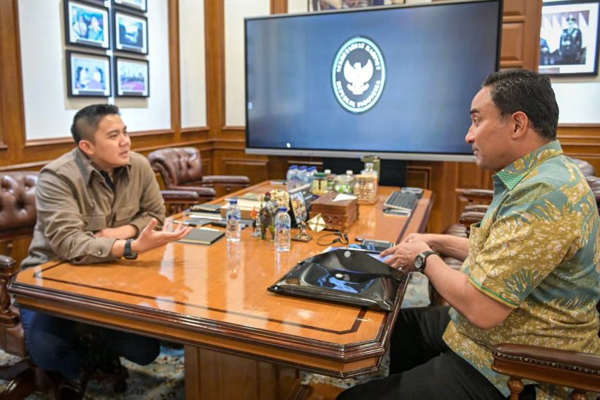 Seskab Teddy Indra Wijaya dan Kepala BNN Bahas Penguatan Pencegahan Narkotika di Indonesia