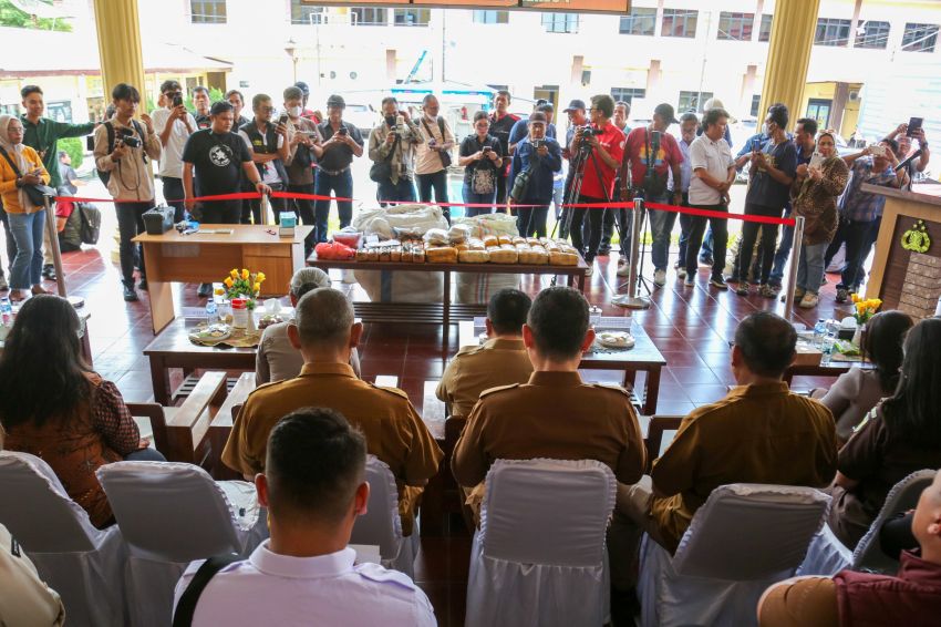 Pemusnahan Barang Bukti Narkotika Mapolres Pematangsiantar
