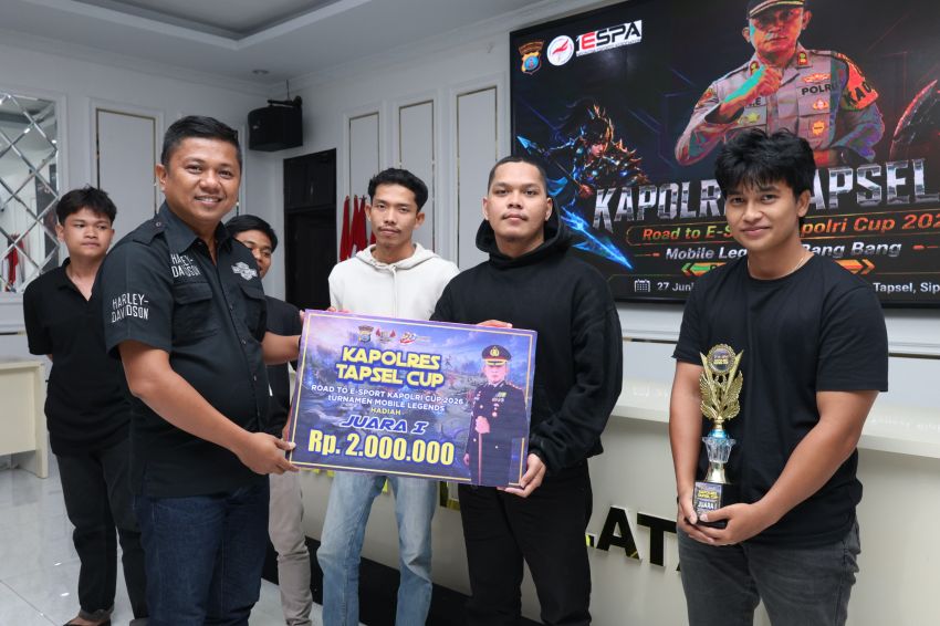 Pemburu Dollar Juara! Kapolres Tapsel Cup Road to E-Sport Kapolri Cup 2026 Sukses Cetak Talenta Esports Baru