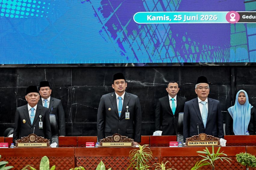 Raih WTP ke-12 Berturut-turut, Bobby Nasution Minta Aparatur Tetap Jaga Integritas