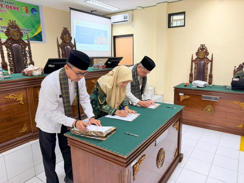 Pemerintah Kota Solok Terus Mendorong Peningkatan Kualitas Pelayanan Berbasis Digital Melalui Kolaborasi lintas Instansi.