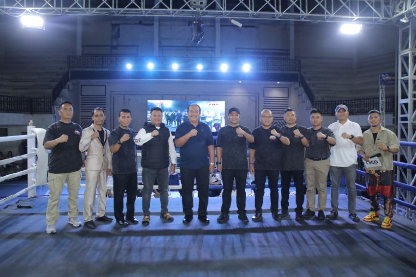 HUT Bhayangkara ke-80 Dimeriahkan dengan Asahan Fight Series 3 Memacu Olahraga dan Menjaga Keamanan