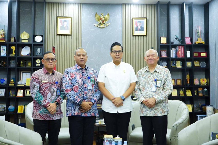 Rico Waas&ndash;Kemenkeu Bahas Penguatan Ekonomi Medan, UMKM dan Belawan Jadi Fokus