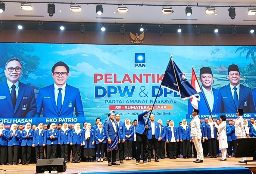 Zulkifli Hasan Sebut Ketua DPW PAN Sumut  Syah Afandin Dinilai Sosok &ldquo;Berlian Leader&rdquo;