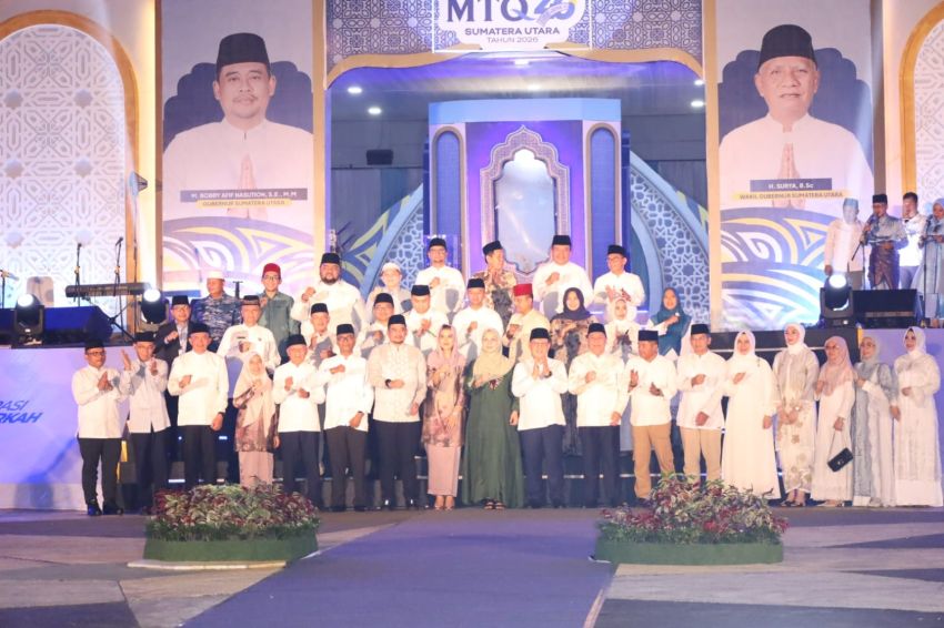 MTQ ke-40 Sumut Resmi Dibuka: Perkuat Ukhuwah, Lahirkan Qari-Qariah Berkelas Nasional