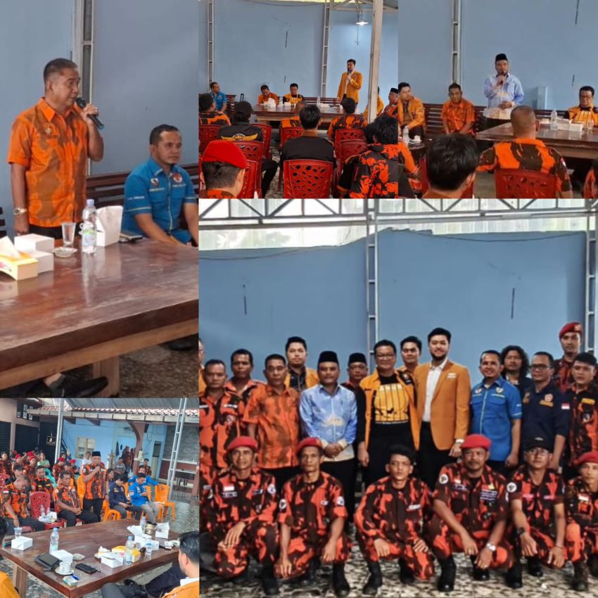 Disambut Meriah Ketua MPC Pemuda Pancasila Fahdriansyah Siregar, El Adrian Shah Bawa Pesan Soliditas Hanura di Padangsidimpuan