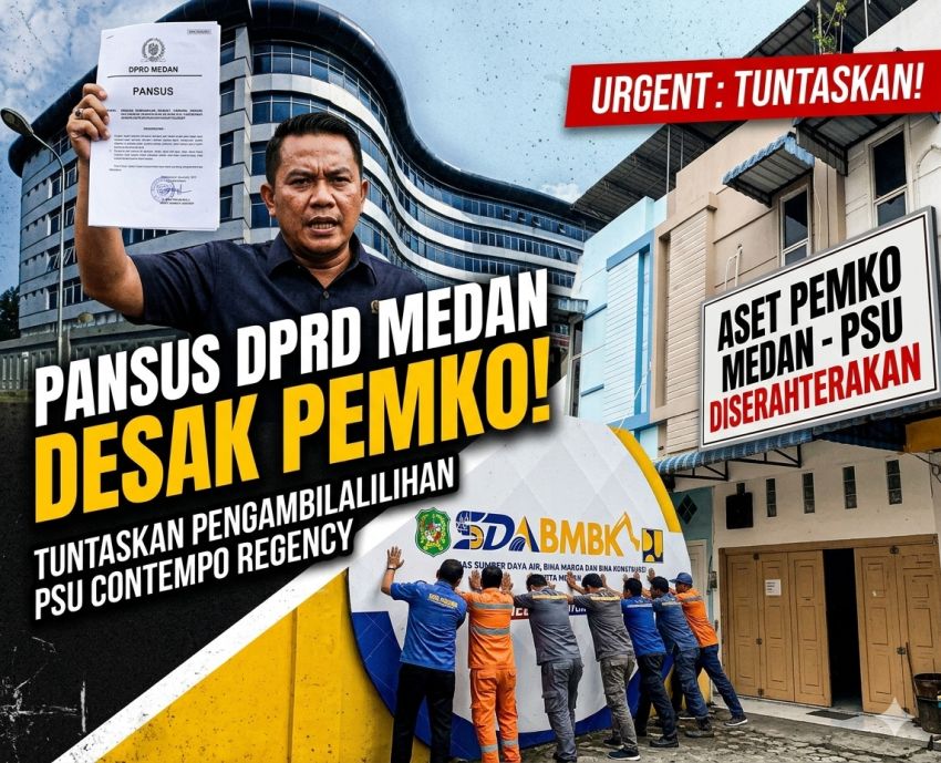 Pansus DPRD Medan Desak Pemko Tuntaskan Pengambilalihan PSU Contempo Regency