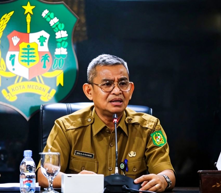 Jelang Pensiun, Wiriya Alrahman Bantah Rumor Perpanjangan Jabatan Sekda Medan