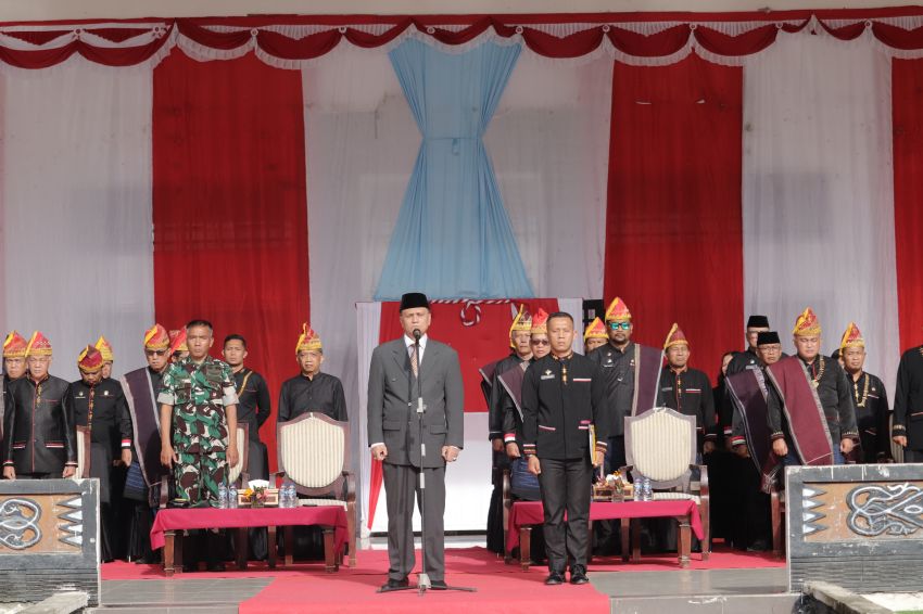 Wakil Bupati Pakpak Bharat Pimpin Upacara Peringatan Harganas Ke 33