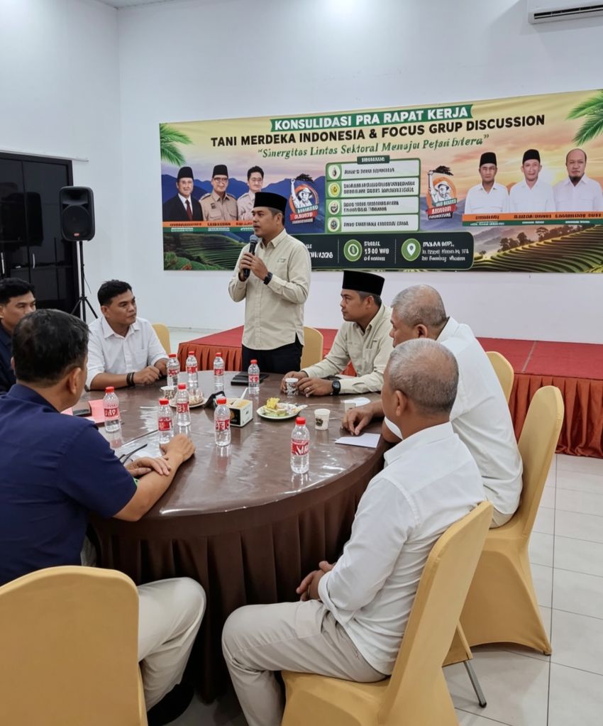 Tani Merdeka Sumut Perkuat Konsolidasi, Dukung Program Prabowo Wujudkan Ketahanan Pangan Nasional