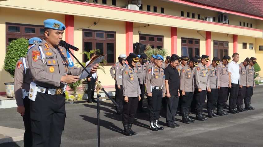 Bid Propam Polda Sumut Laksanakan Gaktibplin di Polresta Deli Serdang, Perkuat Disiplin dan Profesionalisme Personel